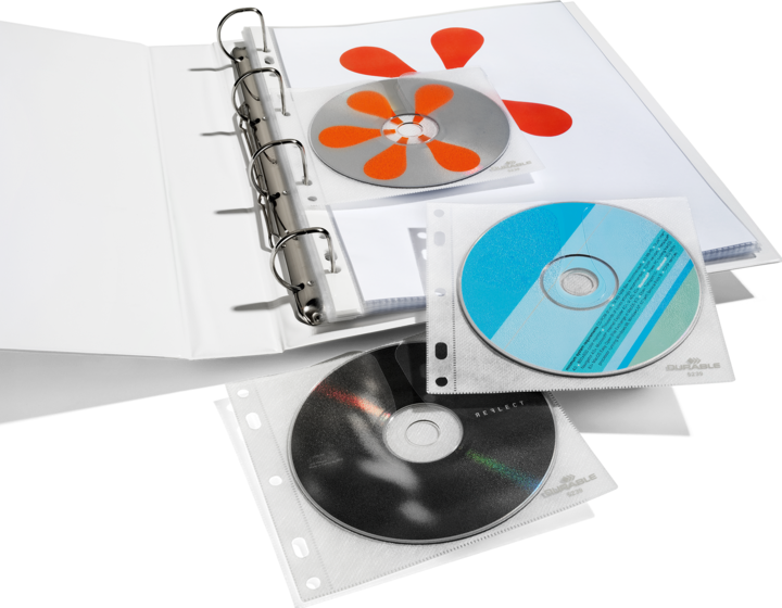 Image du produit Durable CD/DVD COVER Pocket (CD, Plaques)