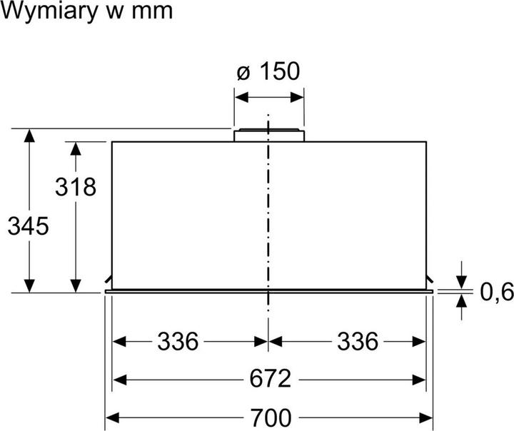 Image du produit Bosch Hausgeräte Serie 8 DLN78PC60 Einbaudunstabzugshaube Klasse A++ Schwarz