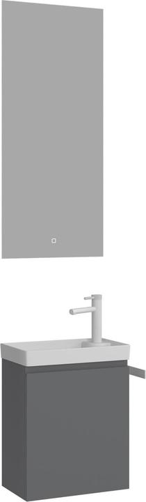 Produktbild Homitis Ferla 40 Bathroom Cabinet With Sink & Mirror Set (2 Pieces)