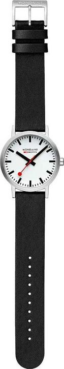 Immagine prodotto Mondaine Classic - Vegan gebürstet (Orologio da polso analogico, Fatto in Svizzera, 40 mm)