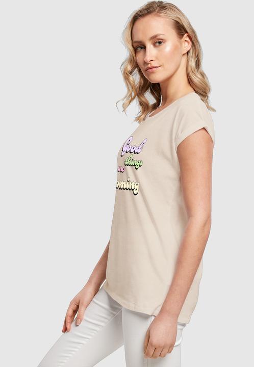 Produktbild Merchcode Ladies Good Things Extended Shoulder Tee - 112623 (L)