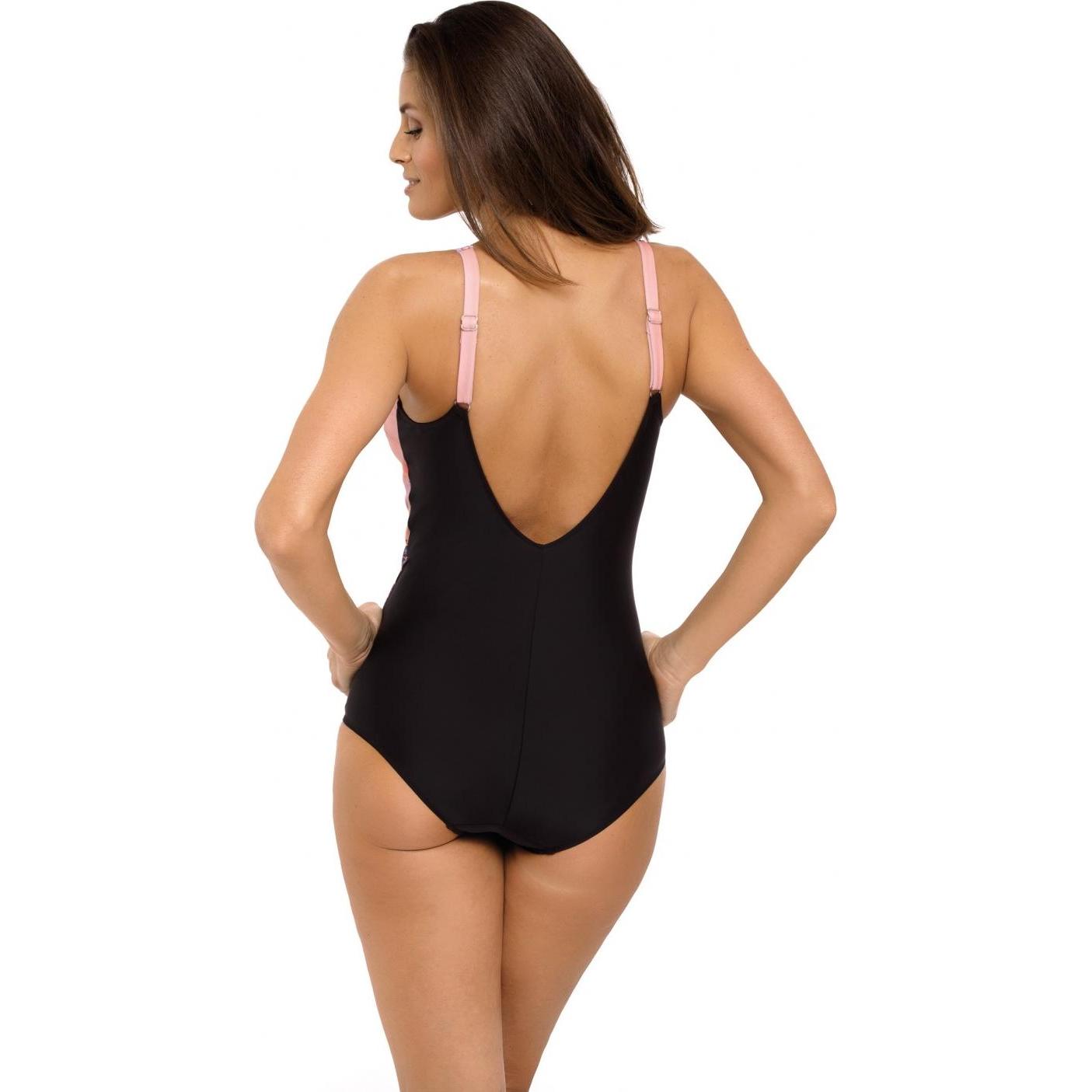 Thumbnail - Markko, Damen, Badeanzug, Einteilige Badeanzug model 129452, Rosa, (XL)