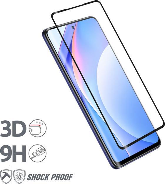 Produktbild Crong 3D Armor Glass – gehärtetes Glas 9H Full Glue für den gesamten Bildschirm des Xiaomi Mi 10T Lite (1 Stück, Xiaomi Mi 10T Lite)