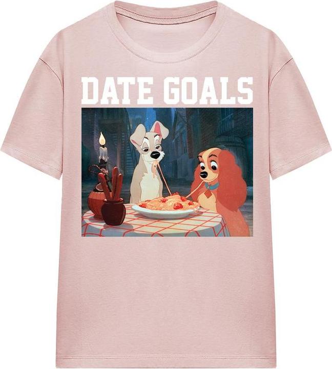 Produktbild Disney Date Goals TShirt Valentinstag (M)