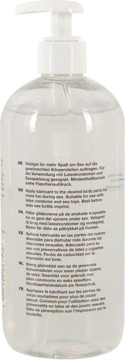 Nährwerte und Zutaten Just Glide Toylube (500 ml)