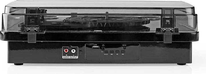 Immagine prodotto Nedis Giradischi, Altoparlanti 18W, Bluetooth, Porta di memoria USB (Manuale)