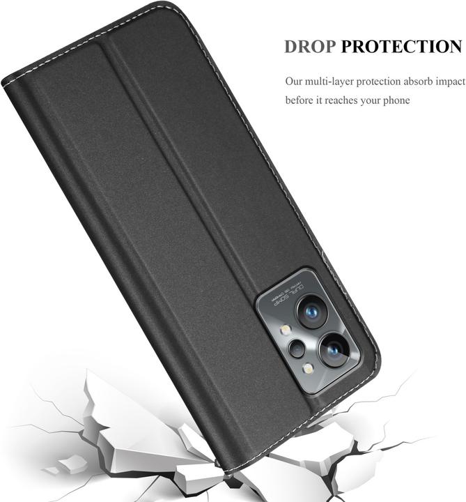 Actual product image Cadorabo Classy Book Case for Realme GT 2 PRO (Realme GT 2 Pro)