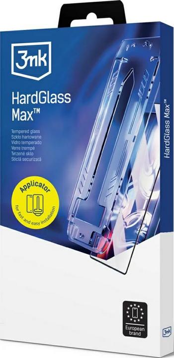 Actual product image 3MK Szkło hartowane HardGlass Max z aplikatorem do Apple iPhone 17 Pro (1 pcs., Apple iPhone 17 Pro)