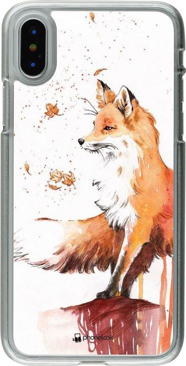 Actual product image PhoneLook Cover transparent Autumn 21 Fox (Apple iPhone X, Apple iPhone XS)