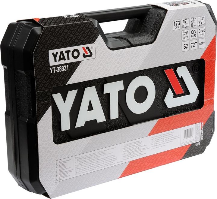 Actual product image Yato YT-38931 Mechanics tool sets (1/4")