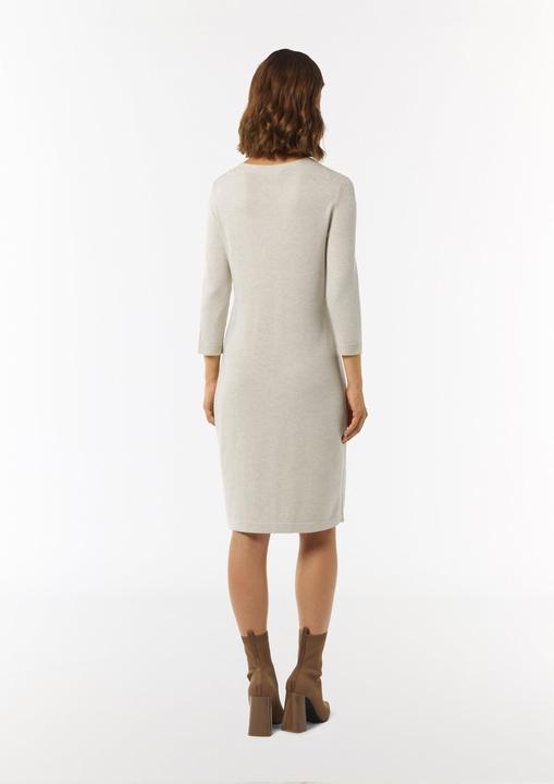 Image du produit Comma Kleid Antailliertes Strickkleid mit seitlichen Rippdetails (42)