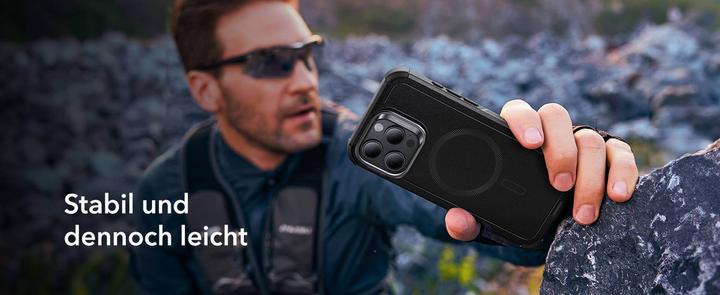 Produktbild ESR Cyber Armor HaloLock Case mit Stash Stand (Apple iPhone 16 Pro Max)