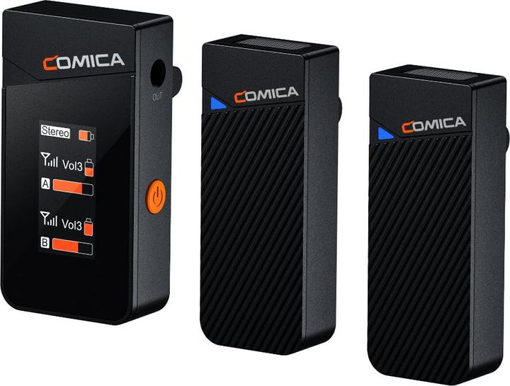 Immagine prodotto Comica Mini microfono wireless 2.4G a doppio canale