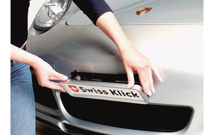 Produktbild Swissklick Nummerrahmen (Front + Heck, Langformat)