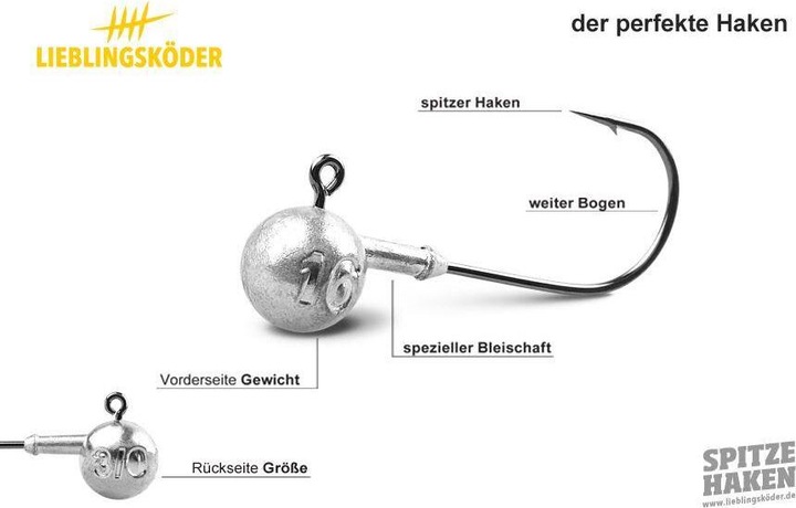 Actual product image Lieblingsköder Lace hook 2 pcs. Gr.30