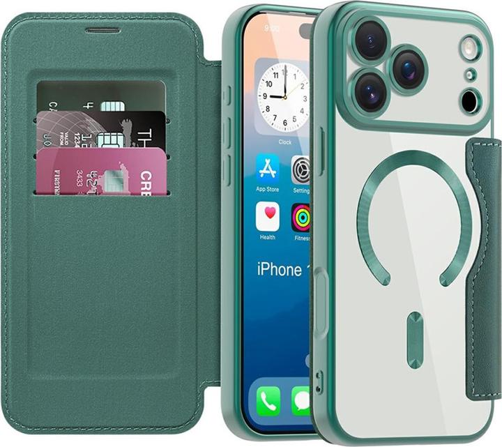 Techsuit SmartMag Book Case iPhone 17 Pro Max Green Galaxus