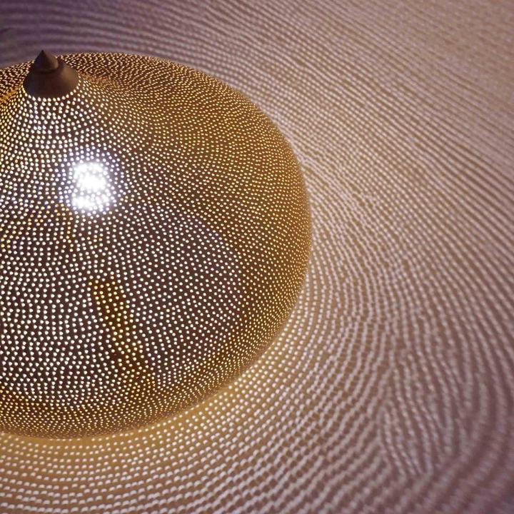 Actual product image Sweet Mint Oriental Lamp Potiki Dots (E27)