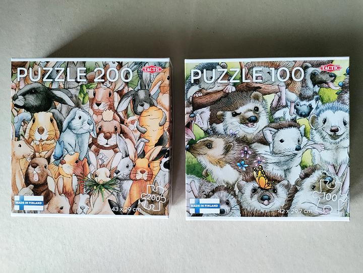 Produktbild Tactic Puzzle Lovers Hedgehogs 100 pcs puzzle (100 Teile)