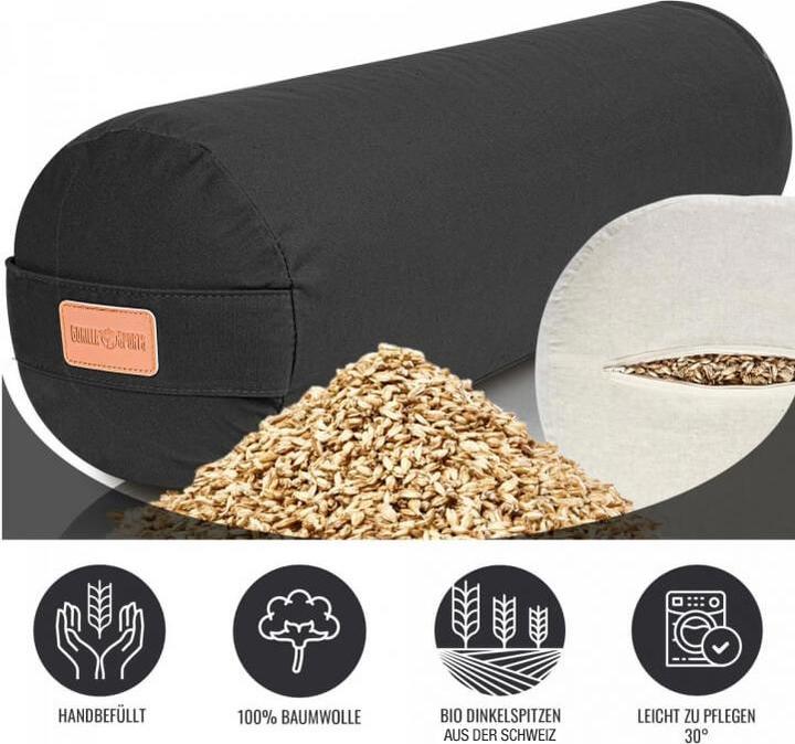 Actual product image Gorilla Sports Yoga Bolster