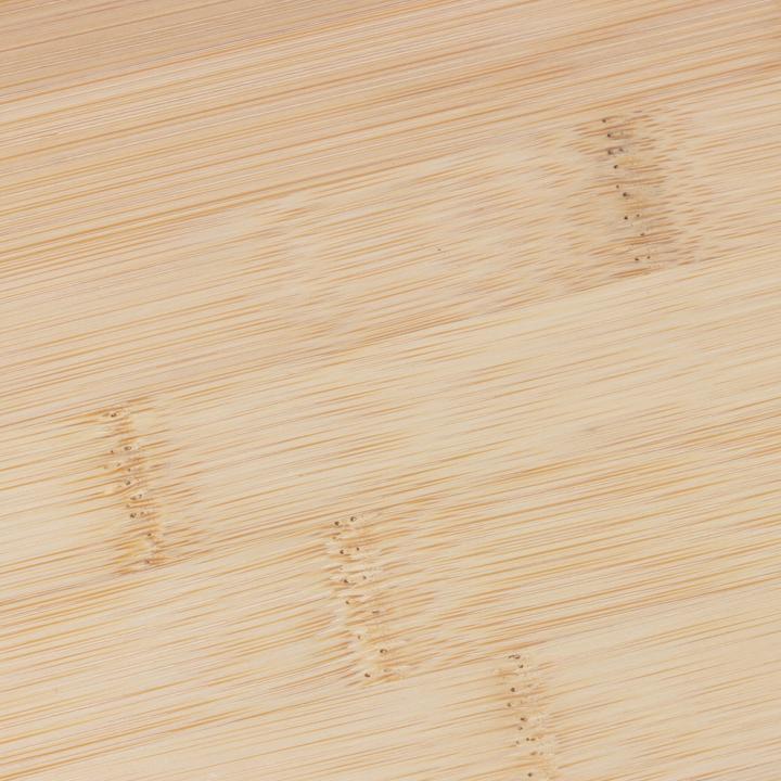 Productafbeelding Relaxdays - Schubladenbox Bambus geriffelt, Hellbraun/ Weiss, 15 x 25 x 20 cm