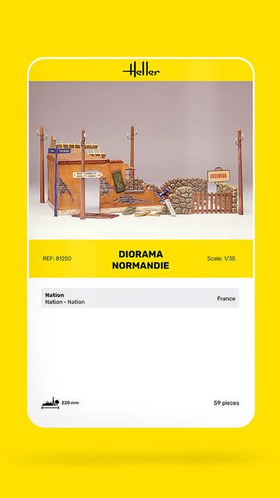 Produktbild Heller Diorama Normandie