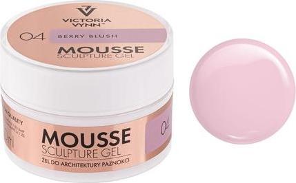Produktbild Visconti Di Modrone Victoria Vynn Mousse Sculpture Gel 50ml Thixotropic Gel Berry Blush 04 (Haargel, 50 ml)