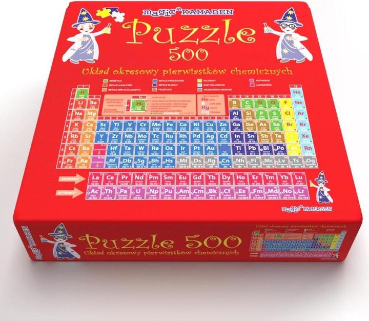 Produktbild Kamaben Puzzle 500 Periodensystem der Elemente (500 Teile)