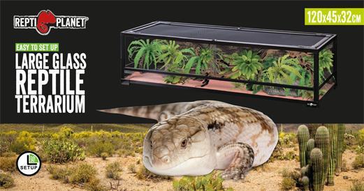 Actual product image Repti Planet Terrarium 120 x 45 x 32 cm