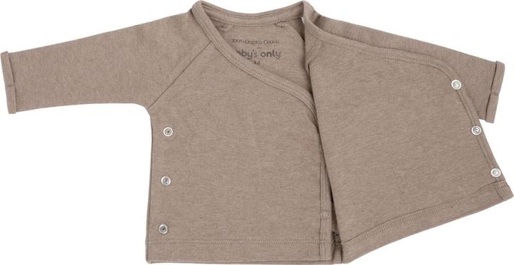 Produktbild Baby's only Baby Wickelpullover Melange clay - 44 (44)
