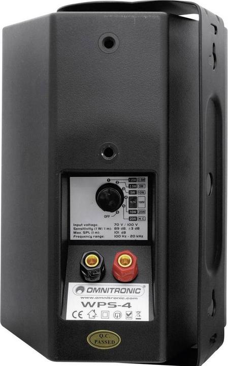 Actual product image Omnitronic WPS-4 (1x 20 W)