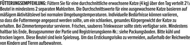 Nährwerte und Zutaten Pro Plan Sterilised Maintenance (Adult, 40 Stk., 3400 g)