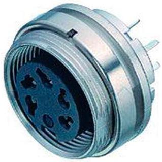 Schubiger 5 pole 180 DIN, Elektronikkabel + Stecker, Silber