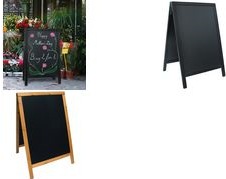 Actual product image Securit Chalk board stand (Blackboard, 56 x 89 cm)