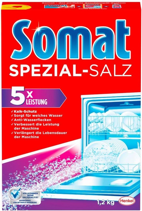 Actual product image Somat Dishwasher salt SZ8 1,2kg (Powder)