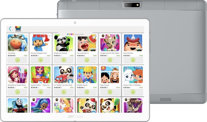Archos T96/Kids/9.6/IPS/32GB/2GB Ram/Android 11/Quad Core/Kidoz Ecosystem/Wifi (10.10", 32 GB, White)
