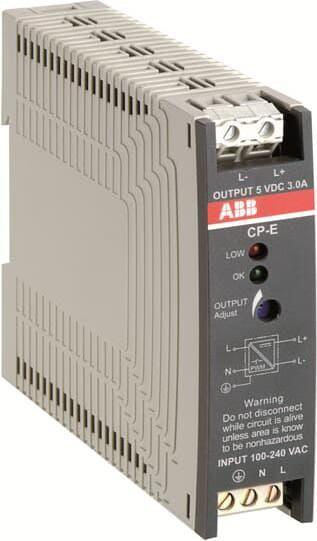 Actual product image ABB DIN rail PSU CP - E  , 5V / 3.0A