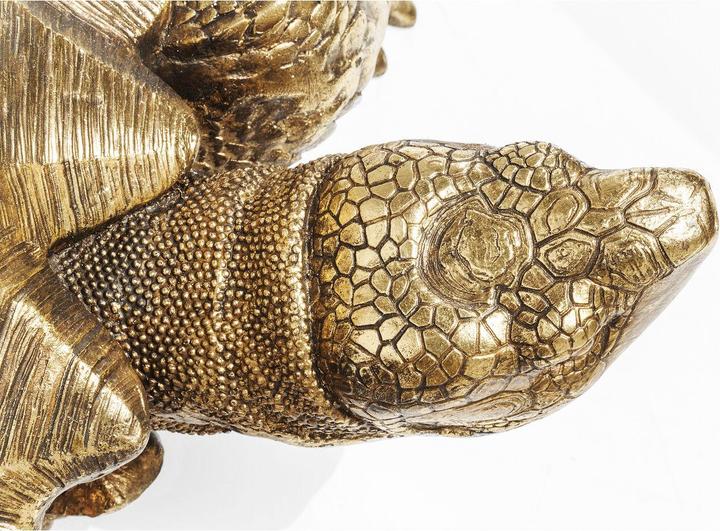 Actual product image Kare Design Deco figure Turtle Gold XL