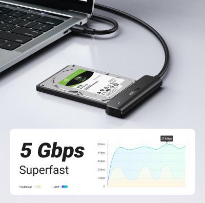 Immagine prodotto Ugreen Adattatore da USB-C a SATA 3.0 per HDD SSD da 2,5" SATA