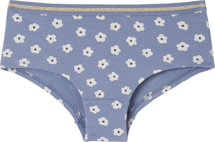 Immagine prodotto Vertbaudet Confezione da 7 pantaloncini da bambina in cotone biologico (98, Confezione da 7)