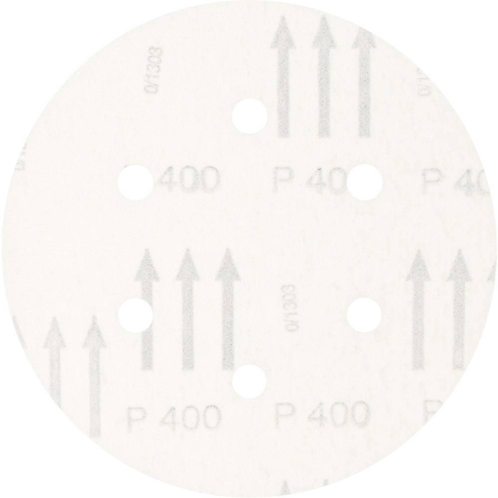 Thumbnail - Pferd, Schleifmittel, Exzenterschleifpapier Klettscheibe 150 mm Korund A 400 Lochung 6 (400)