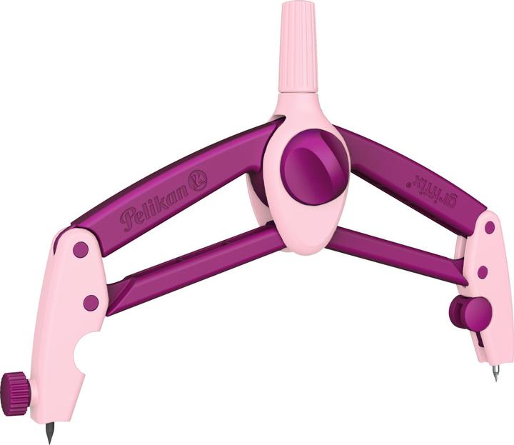 Produktbild Pelikan griffix® Zirkel Sweetberry, 3 Stück Faltschachtel