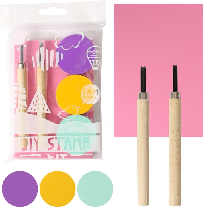 Actual product image I Am Creative DIY stamp set