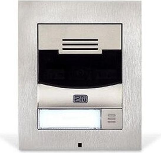 Produktbild 2N IP Solo 1 Ruf + HD Kam - UP Schwarz (Ethernet, Kabelgebunden)