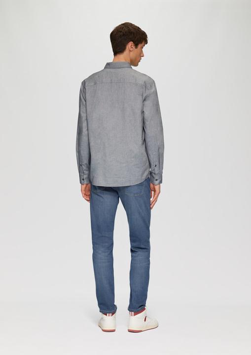 Image du produit S.Oliver Hemd Regular Fit: Baumwollhemd mit Button-Down-Kragen (S)