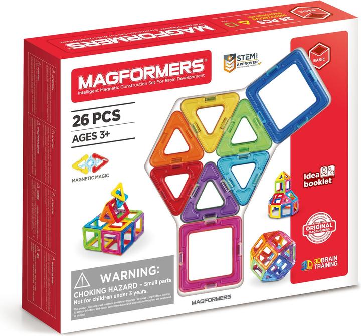Actual product image Magformers Magnetic set, 26 pcs.
