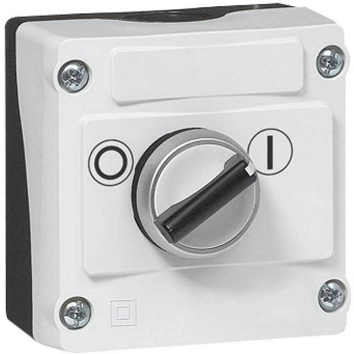 Actual product image Baco Rotary switch housing with 22 mm front elements