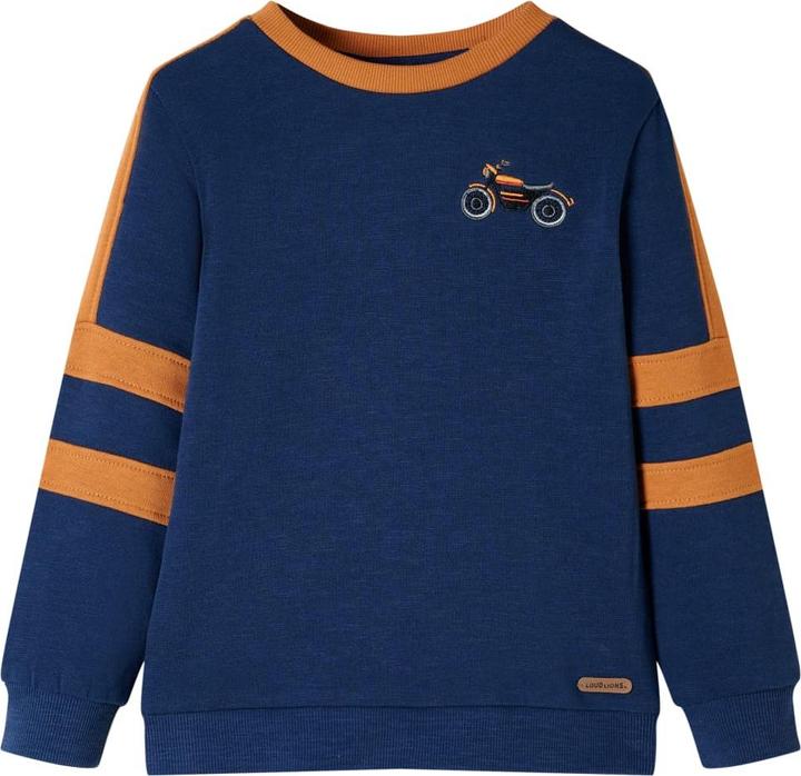 Produktbild VidaXL Kinder-Sweatshirt Indigoblau 104,Material: 100 (104)