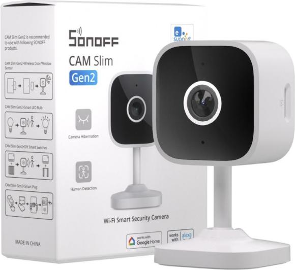 Produktbild Sonoff WLAN-Überwachungskamera CAM-S2 5 V 1A 5W 130° (1920 x 1080 Pixels)