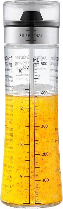 Silberthal Dressing-Shaker mit Mischeinsatz (500 ml)
