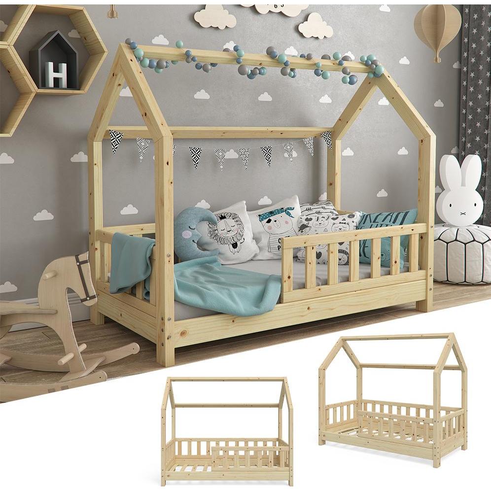 Thumbnail - VitaliSpa, Kinderbett, Hausbett Wiki (70 x 140 cm)